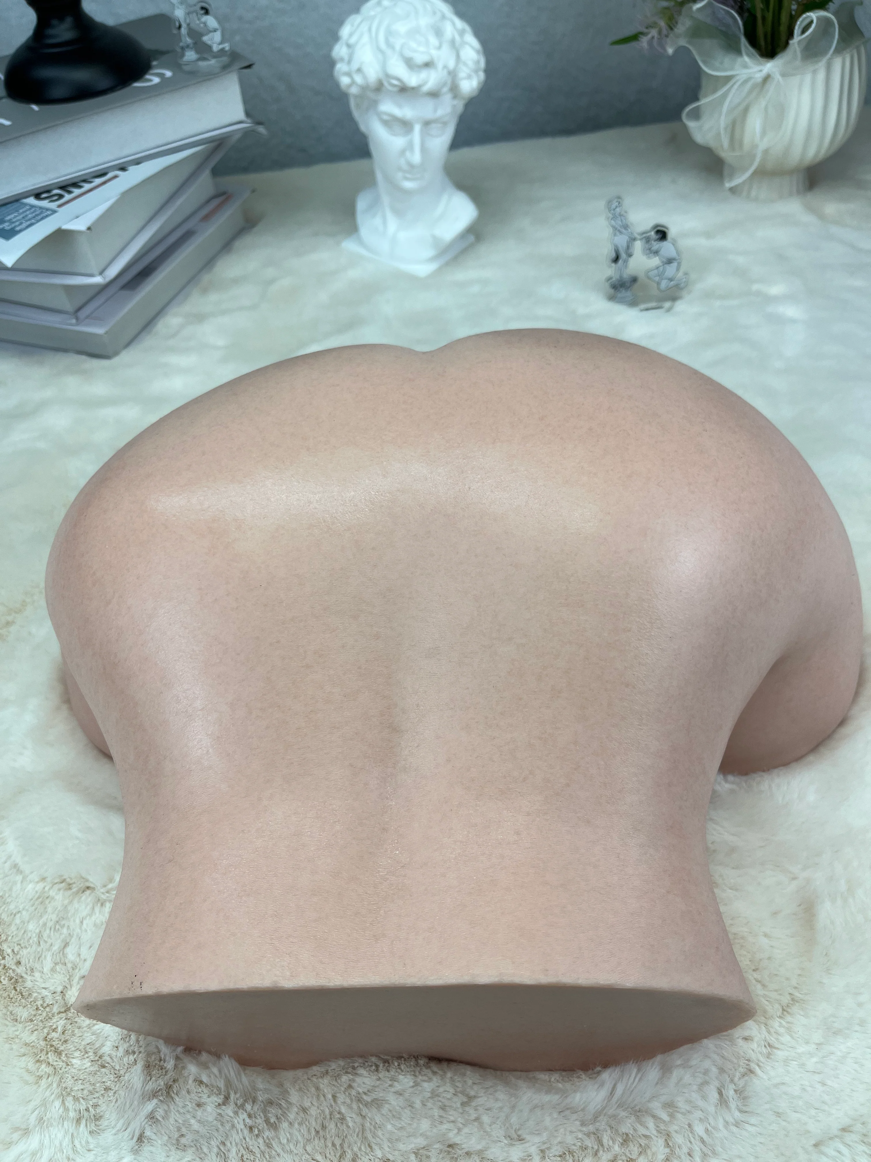 Free Shipping丨12kg/26.5lb 1:1 Molded Platinum Silicone Torso Model with Dual Channels – Ultra-Realistic Skin Texture & True-to-Life Proportions - Image 11