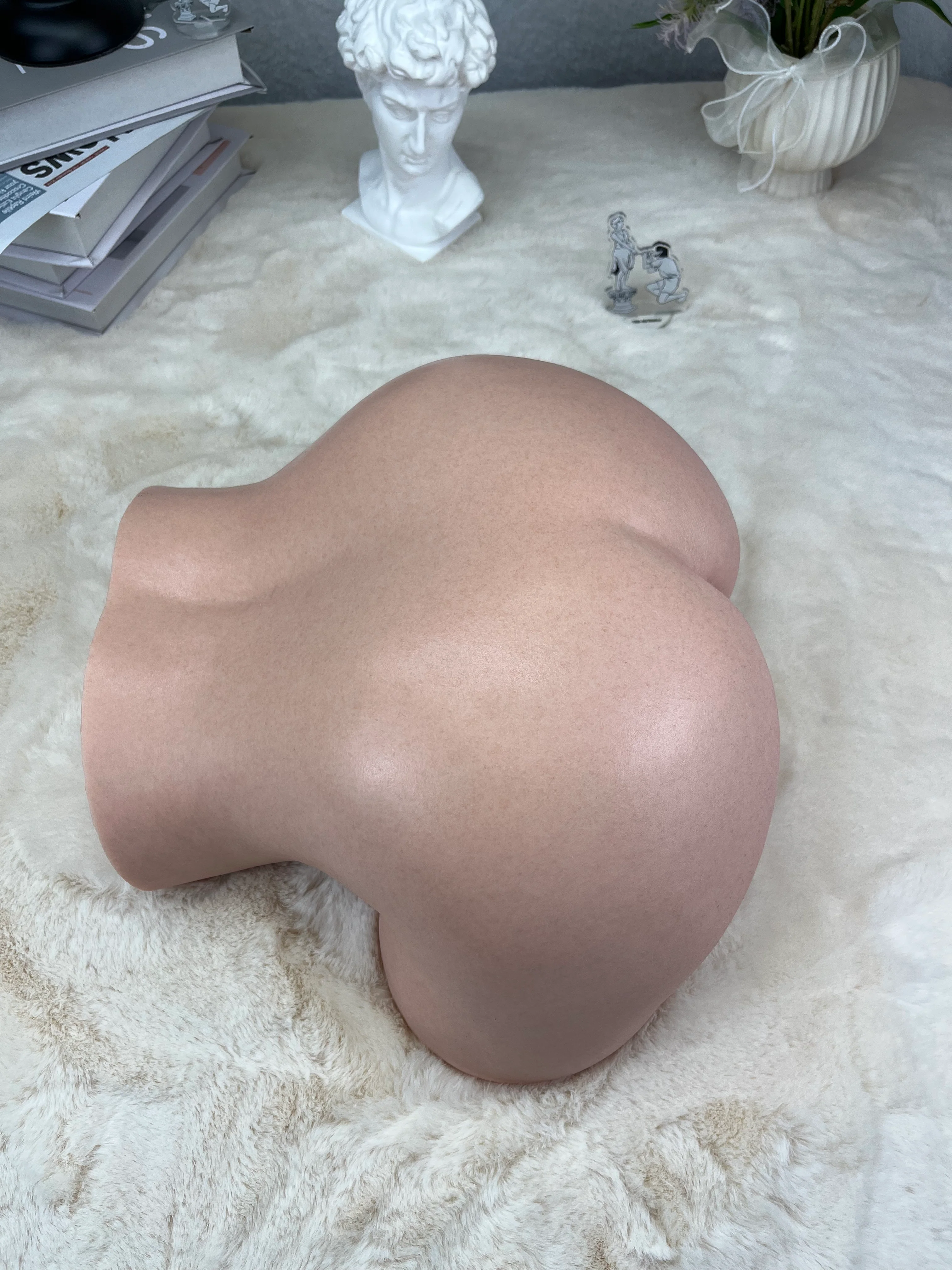 Free Shipping丨12kg/26.5lb 1:1 Molded Platinum Silicone Torso Model with Dual Channels – Ultra-Realistic Skin Texture & True-to-Life Proportions - Image 13
