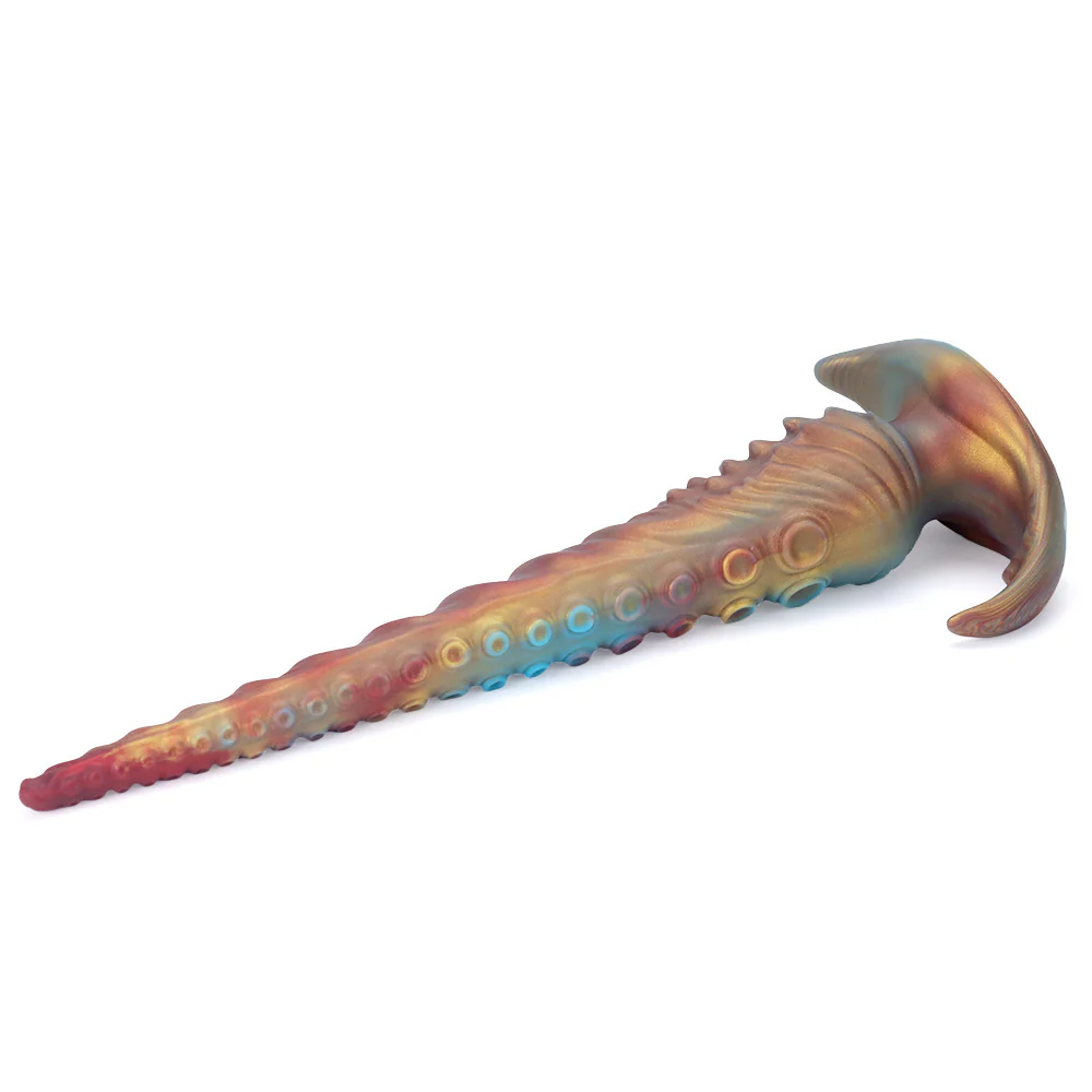 mixed color ultra thick octopus shaped anal plug - Image 3