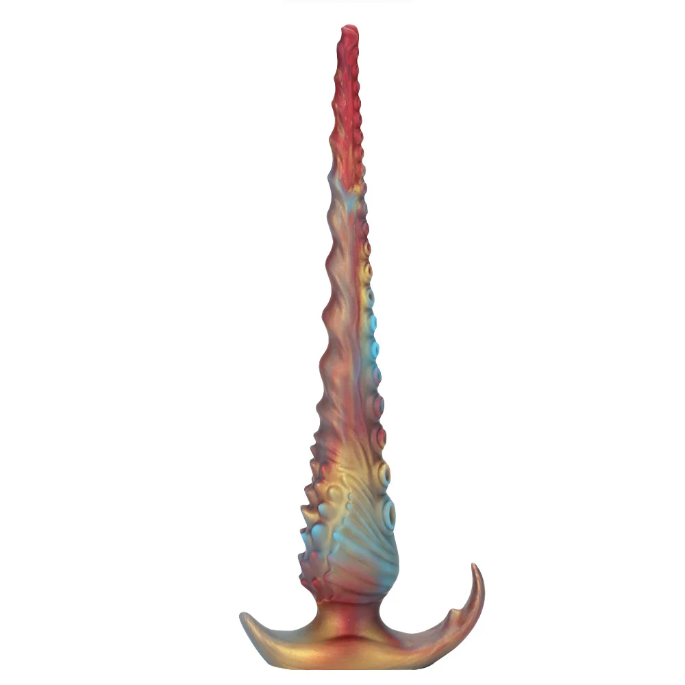 mixed color ultra thick octopus shaped anal plug - Image 4