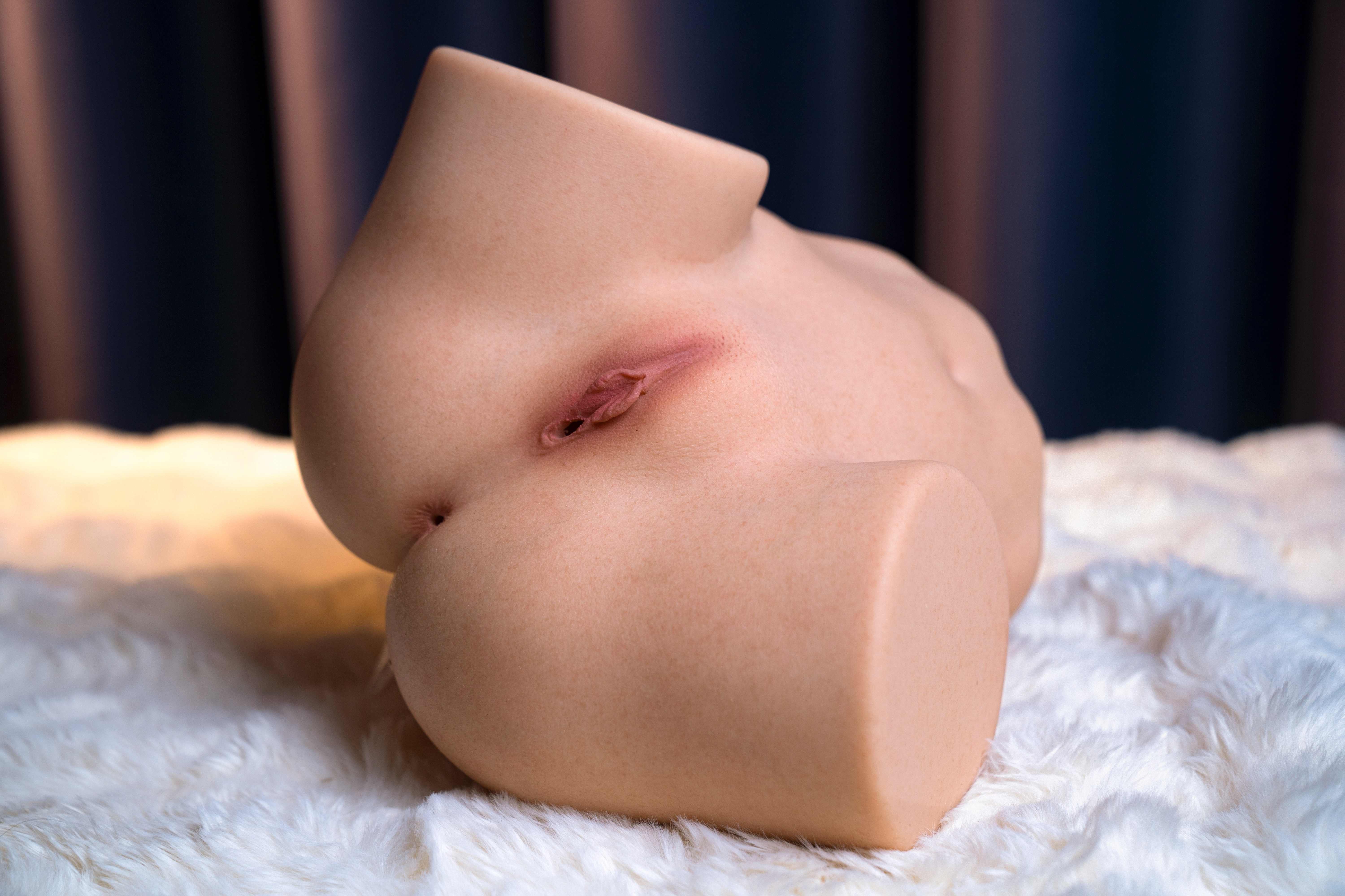 Free Shipping丨7.5kg/16.5lb Medical-Grade Silicone Pocket Vagina & Anus – Ultra-Soft, Durable & Hyper-Realistic Skin Texture - Image 4