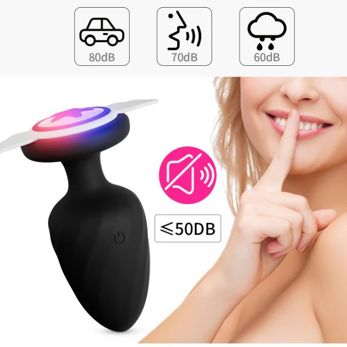 silicone luminous anal plug - Image 4