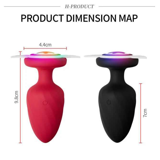 silicone luminous anal plug - Image 5