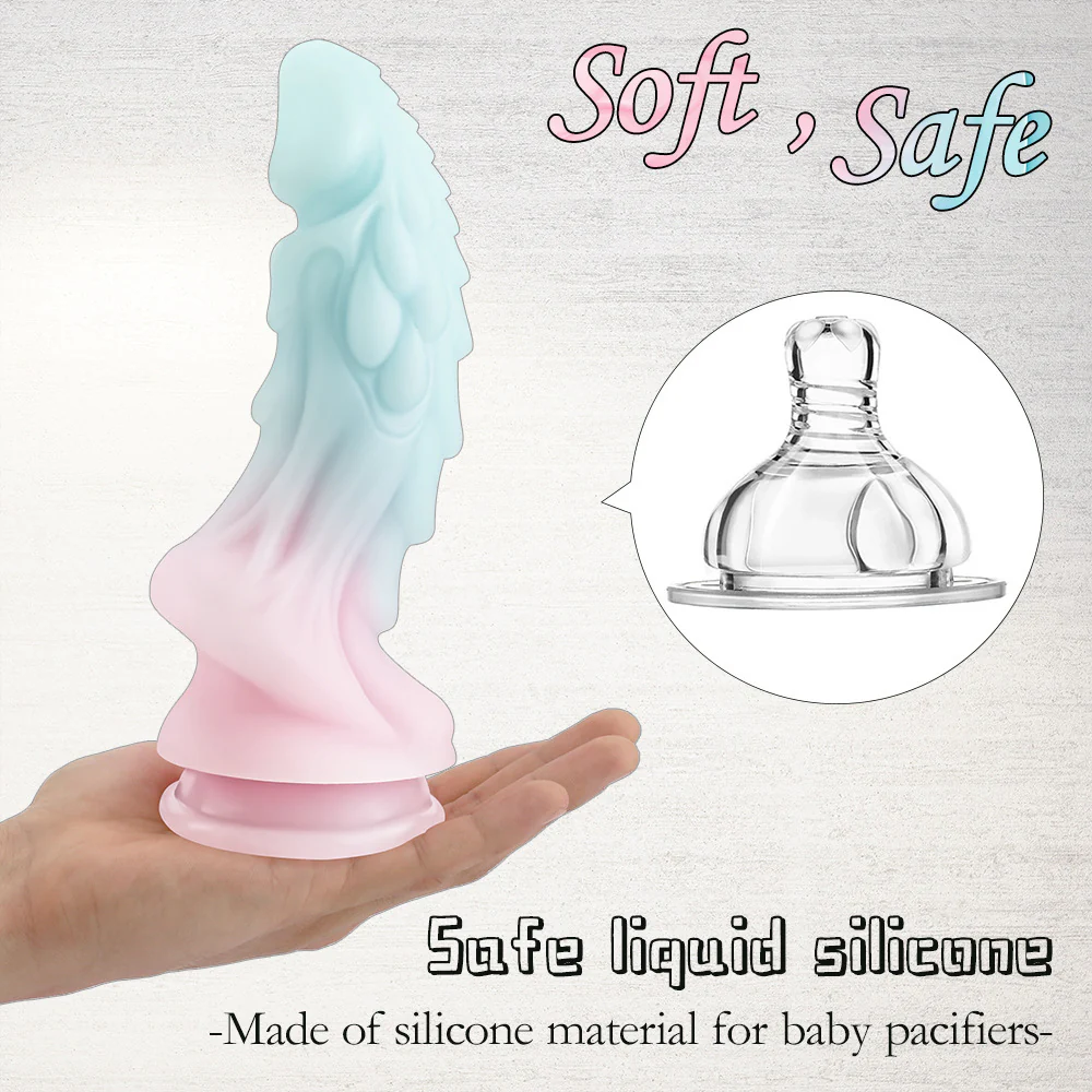 Free shipping丨Colorful Noctilucent Dildo with Strong Suction Cup, Adult Toy for Women - Image 5