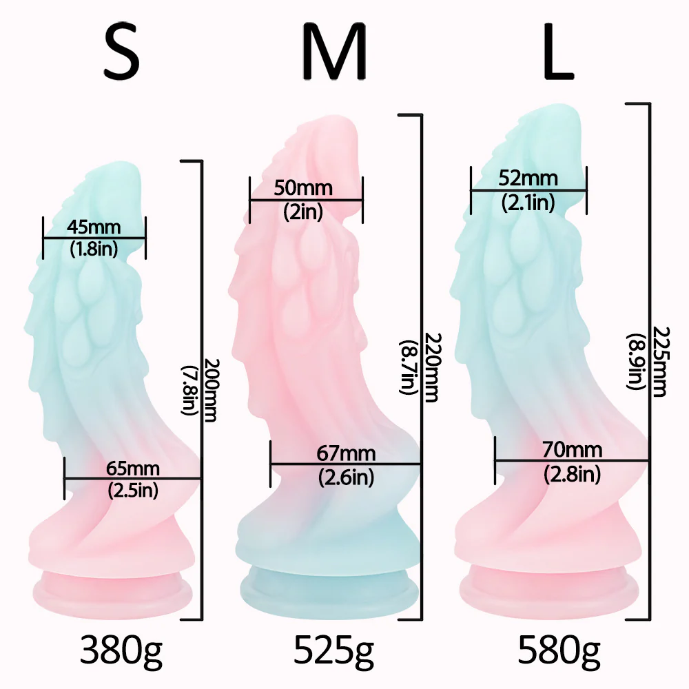 Free shipping丨Colorful Noctilucent Dildo with Strong Suction Cup, Adult Toy for Women - Image 7