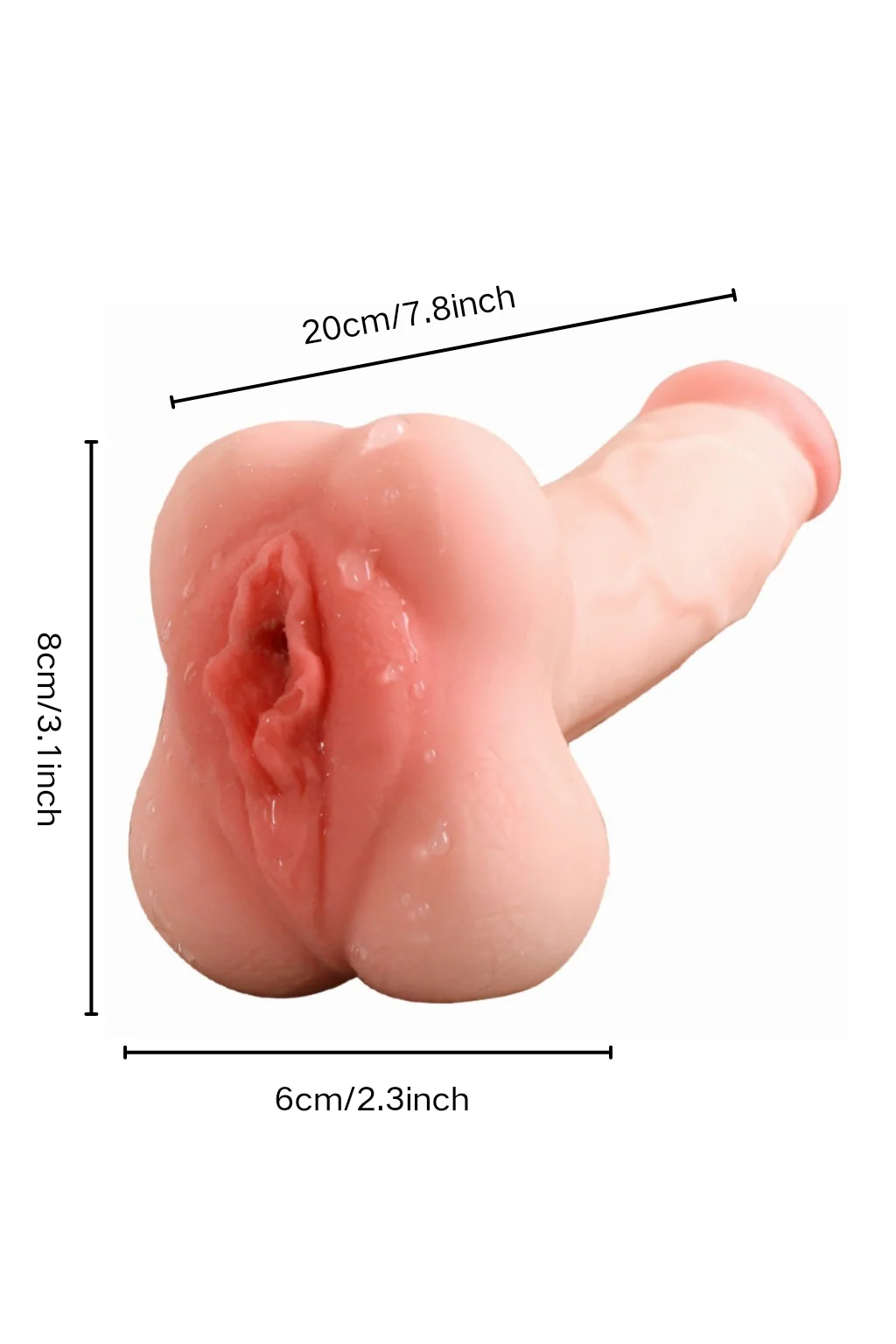 Free Shipping丨Dildo-Shaped Pocket Pussy - Masturbator for Men & Women - Image 4
