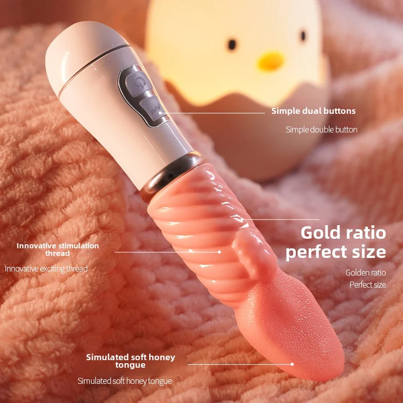 Simulated small tongue vibrating vibrating egg female cunnilingus masturbator - Image 4
