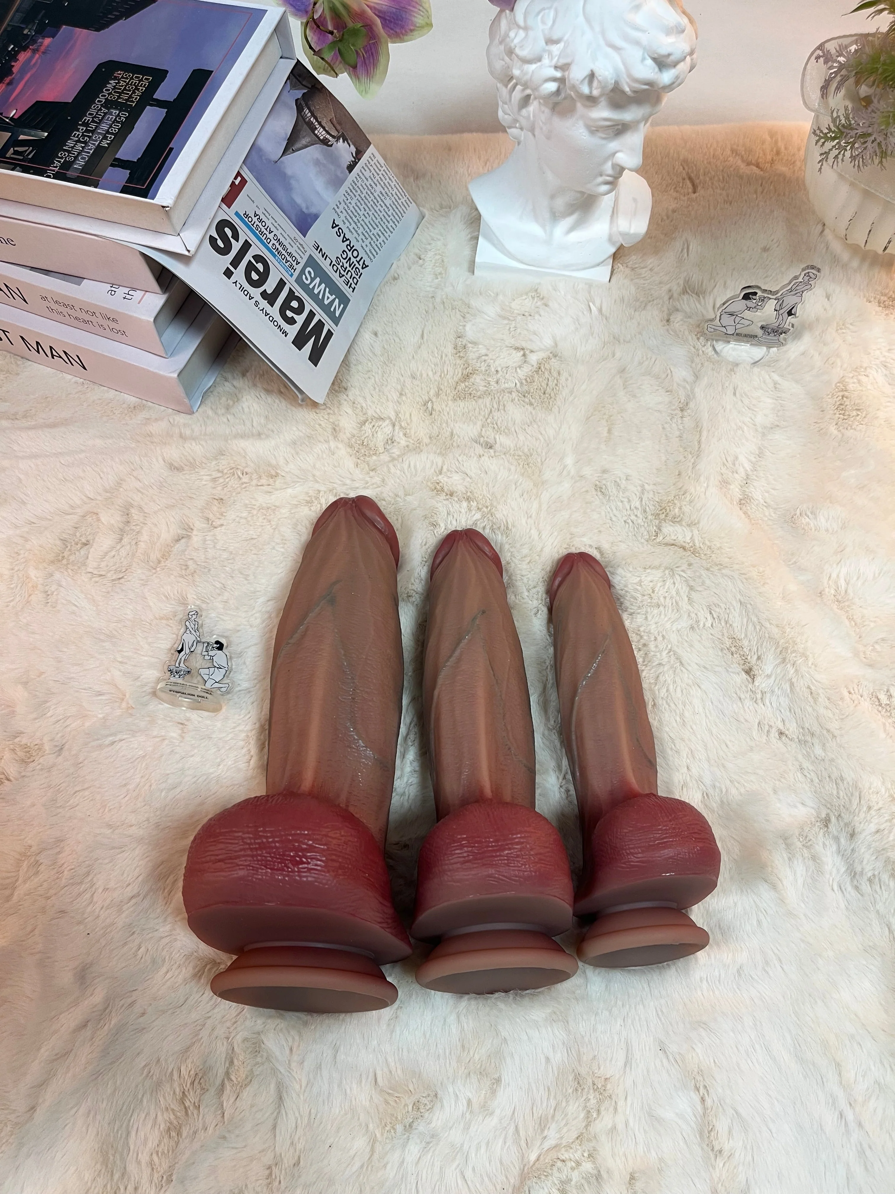1100g/2.43lb Extra Large Silicone Dildo – Premium Body-Safe Design - Image 3