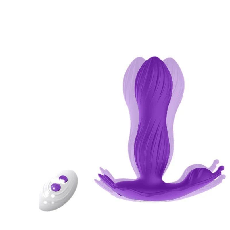Retractable butterfly wearing wireless remote control invisible wearing female masturbation - Image 5