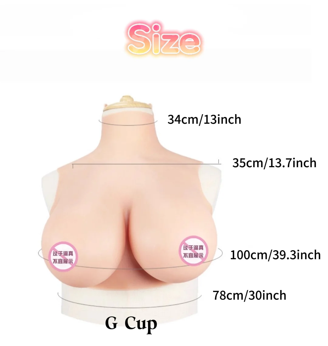 Free Shipping丨Breastplate, G Cup Breast Forms - Image 4