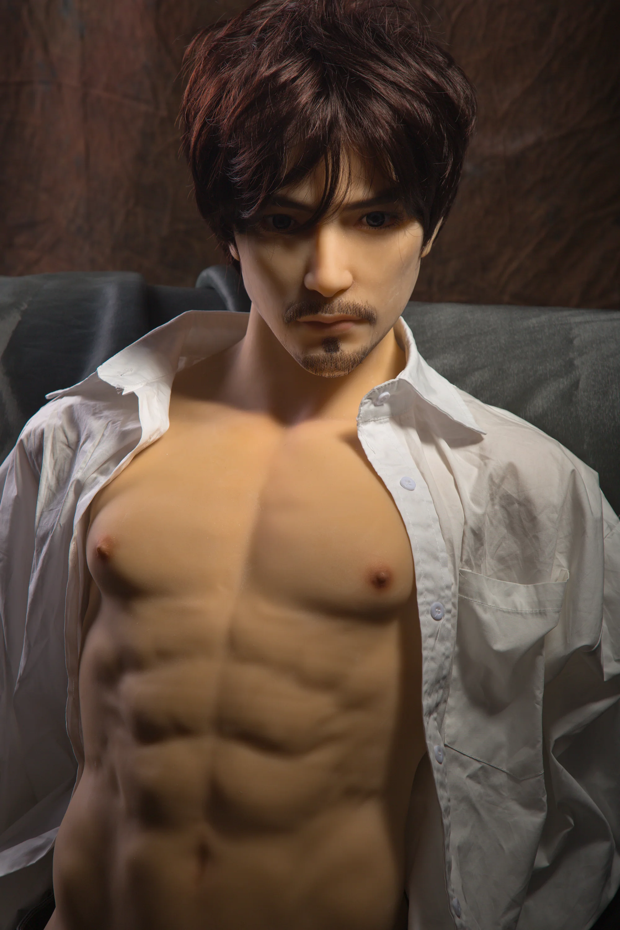 Free Shipping丨Free Skeleton丨Jack—Half Body Asian TPE Male Doll - Image 2