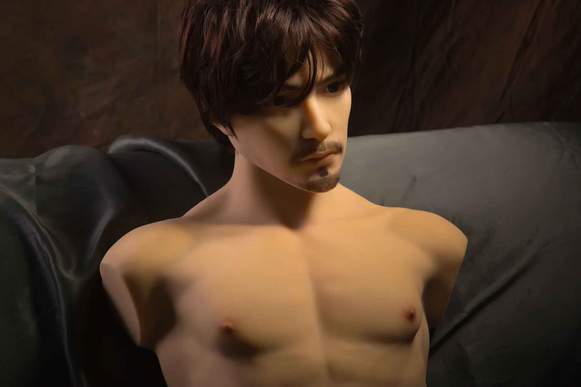Free Shipping丨Free Skeleton丨Jack—Half Body Asian TPE Male Doll - Image 4