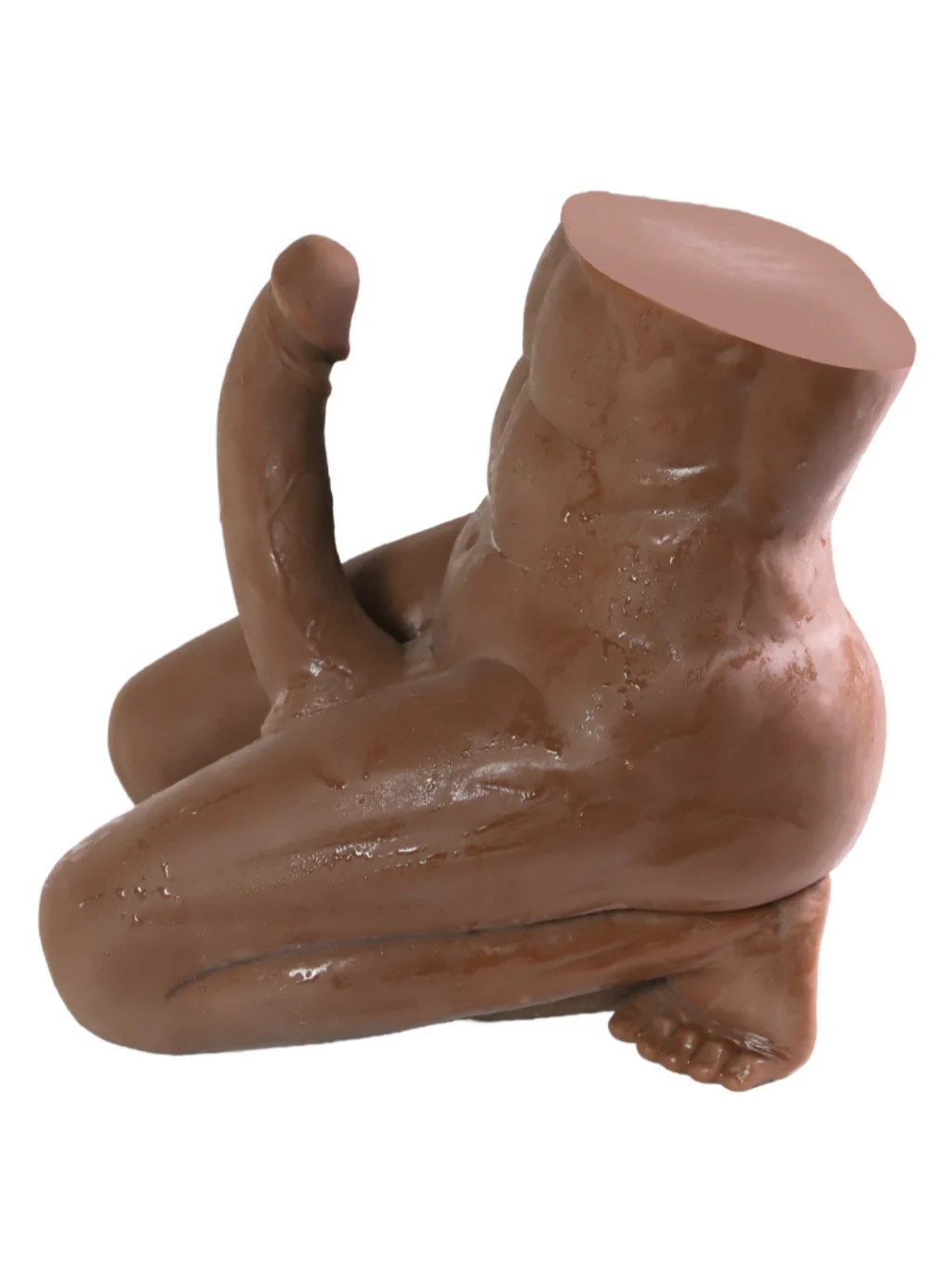 Free Shipping丨Half-body Male Doll with 7.5 inch Dildo - Image 3