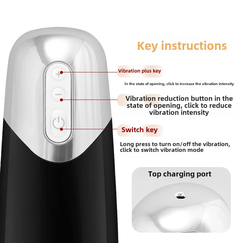 God of War Exercise Automatic Plane Cup Pulse Vibration Male Masturbator Adult Products - Image 3