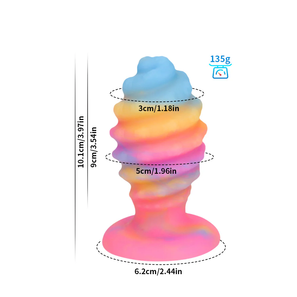 New color conch size luminous anal plug - Image 4