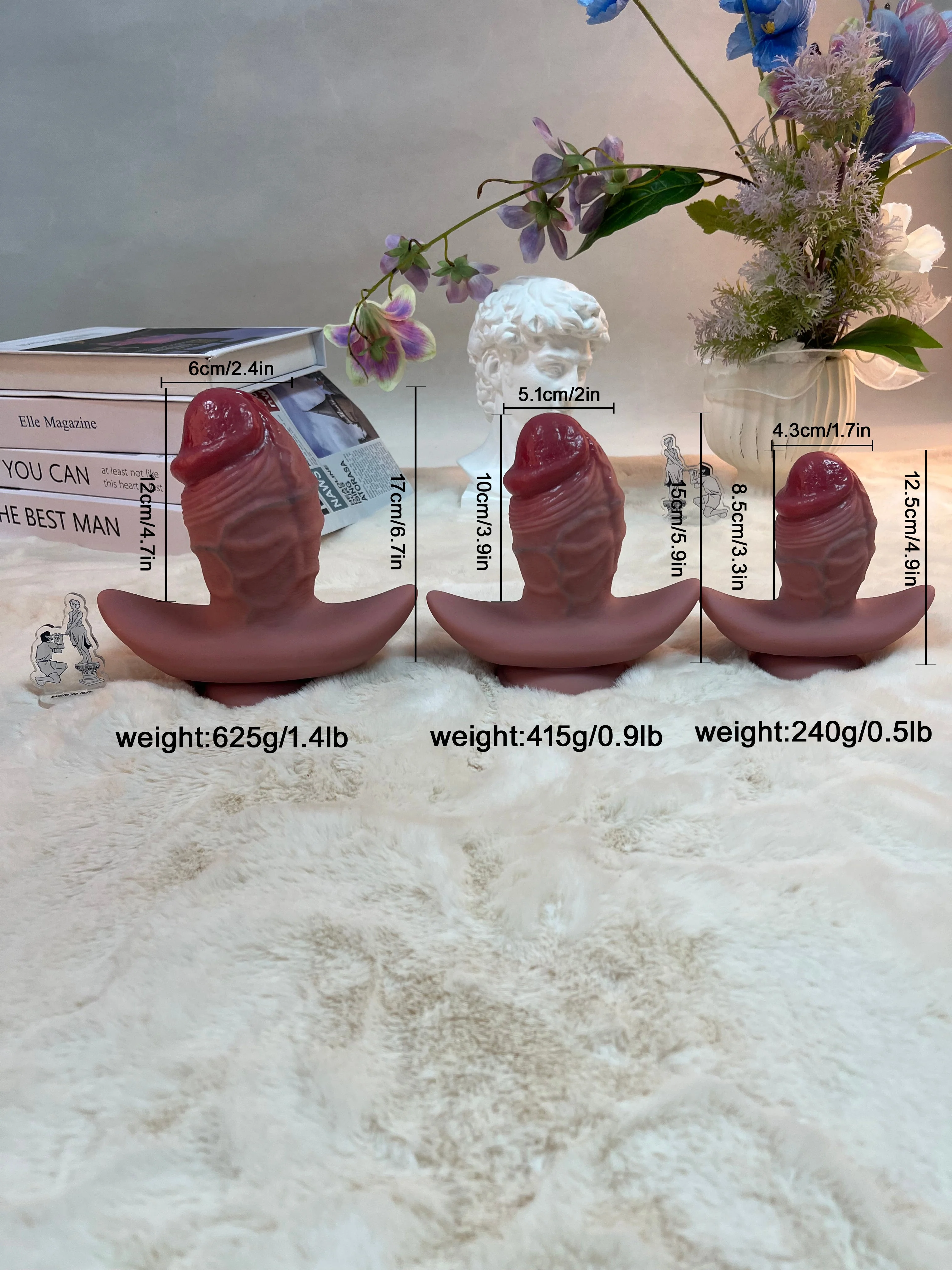 625g/1.4lb Premium Silicone Butt Plug – Smooth & Comfortable Design - Image 2