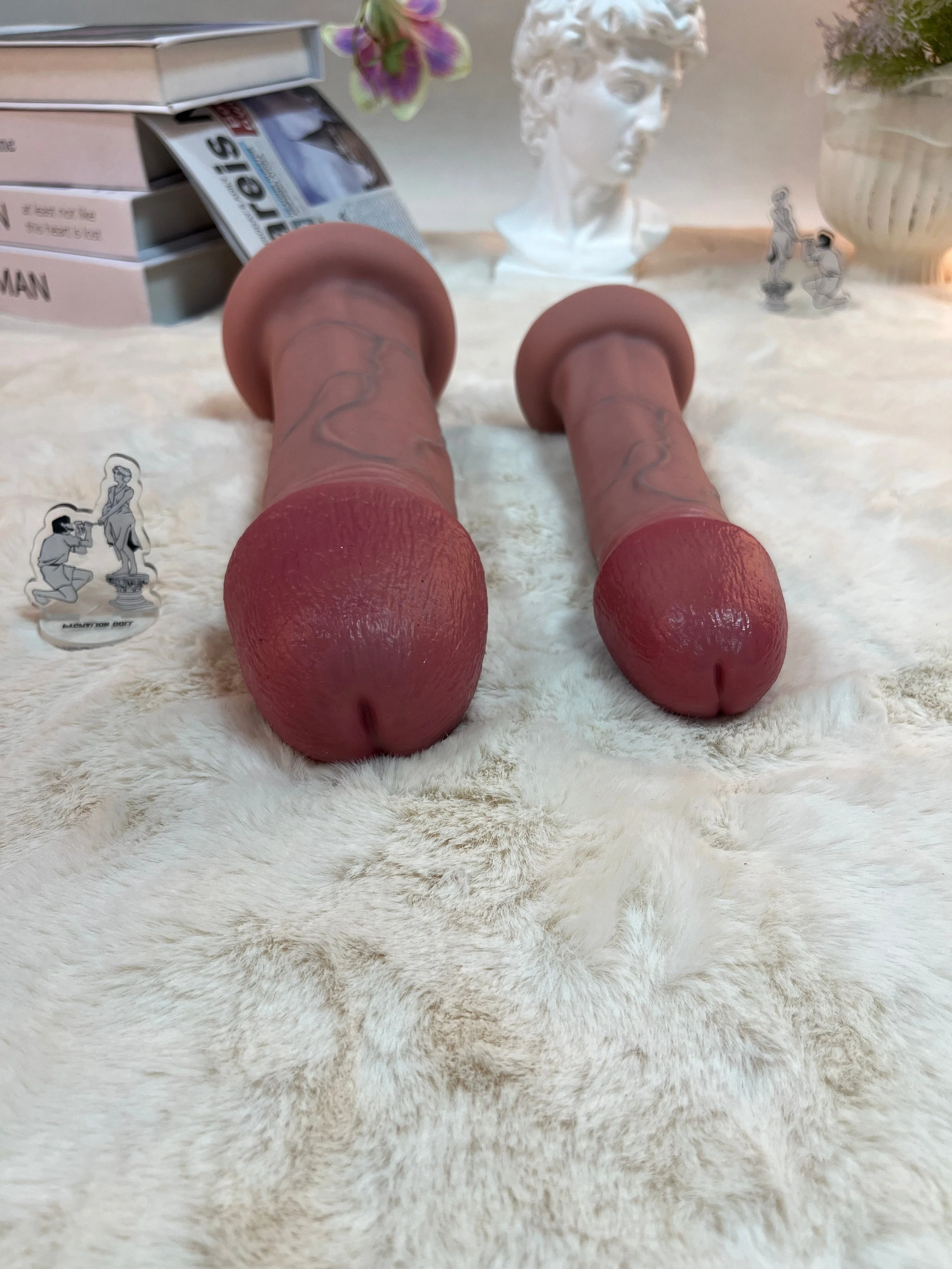 855g/1.88lb Realistic Silicone Dildo for Women – Smooth & Elegant Design - Image 5