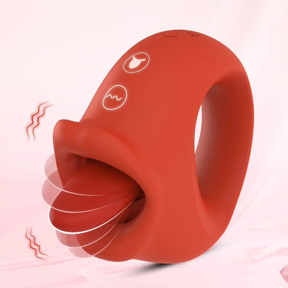 Female vibrating tongue licking masturbator electric tongue cunnilingus - Image 6