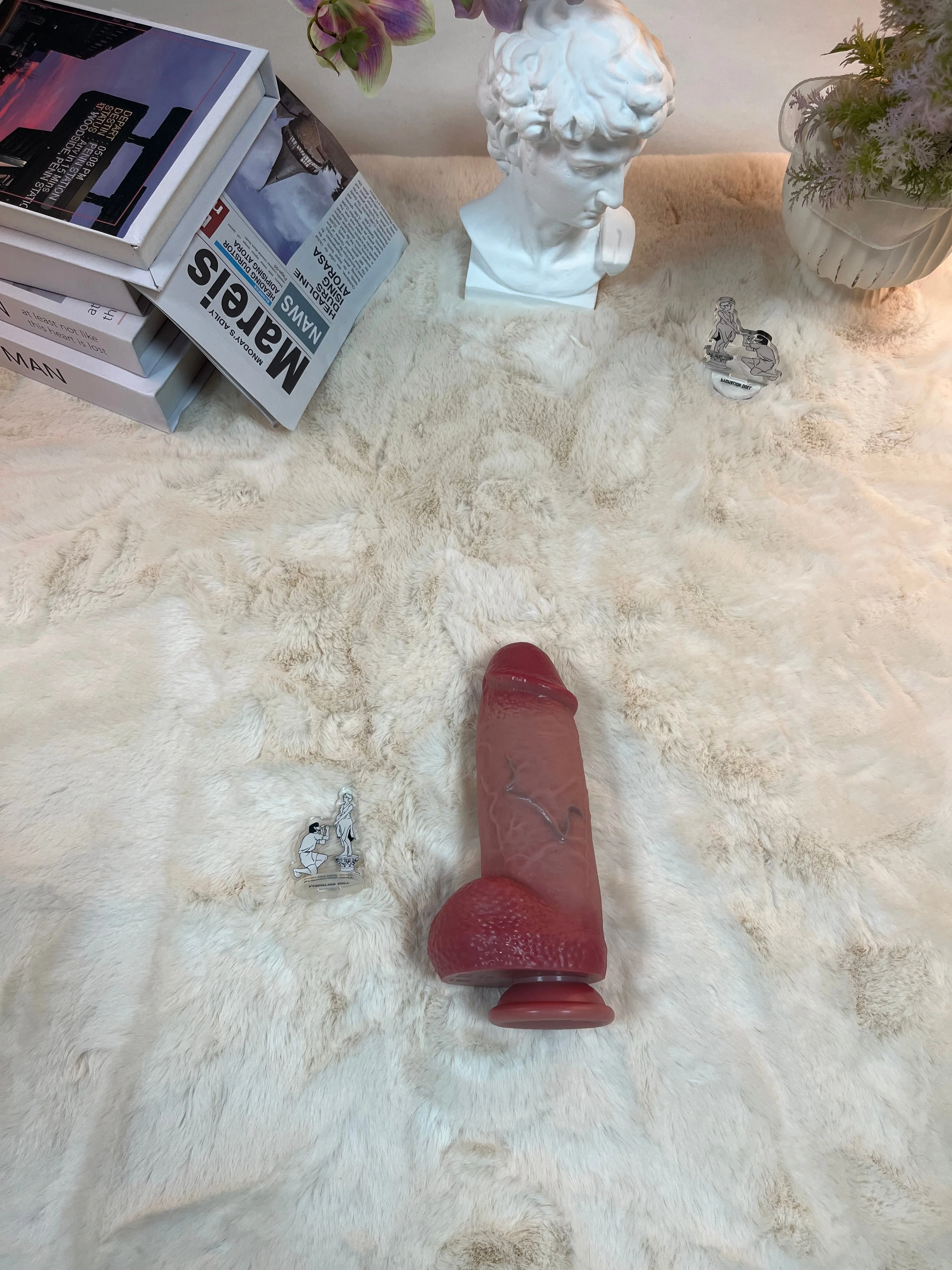 735g/1.62lb Remote-controlled, vibrating, extendable, heated, high-end liquid silicone vibrator for women—ultra-safe and waterproof (washable) - Image 3