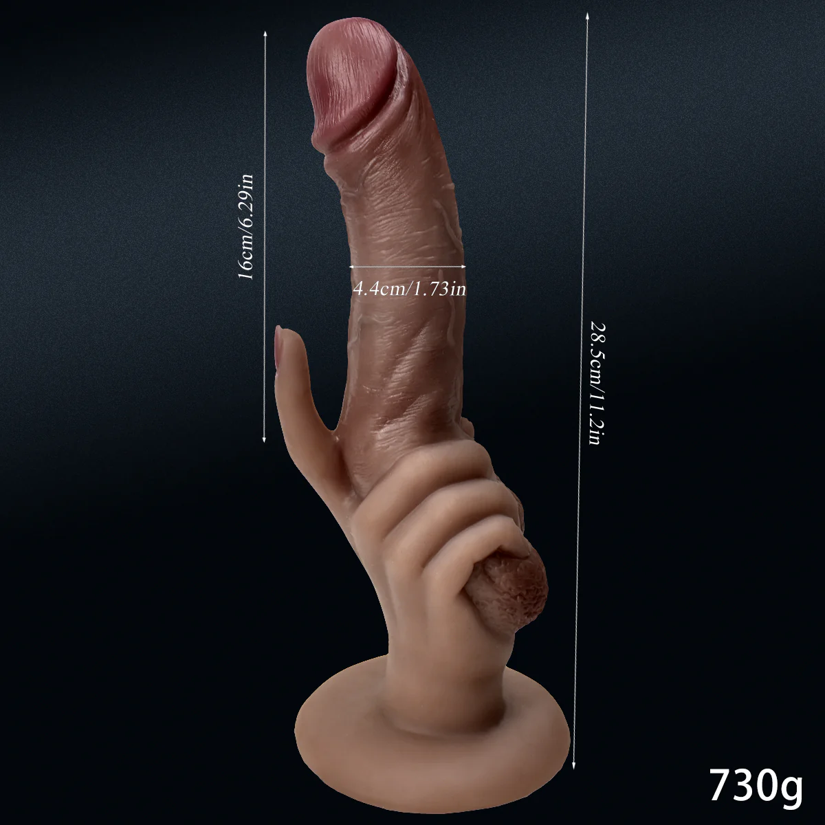 [Sun God] - Helios, silicone hand grasping penis - Image 2