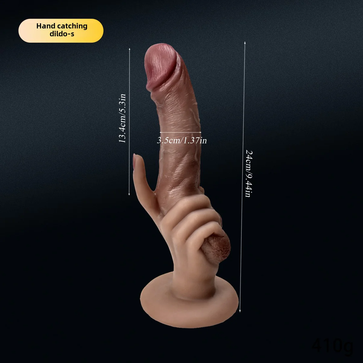[Sun God] - Helios, silicone hand grasping penis - Image 3