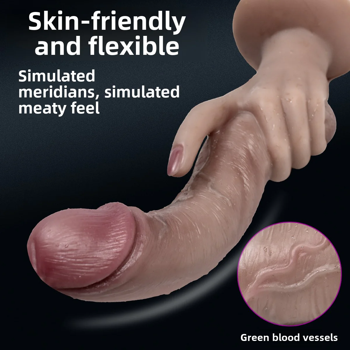 [Sun God] - Helios, silicone hand grasping penis - Image 5
