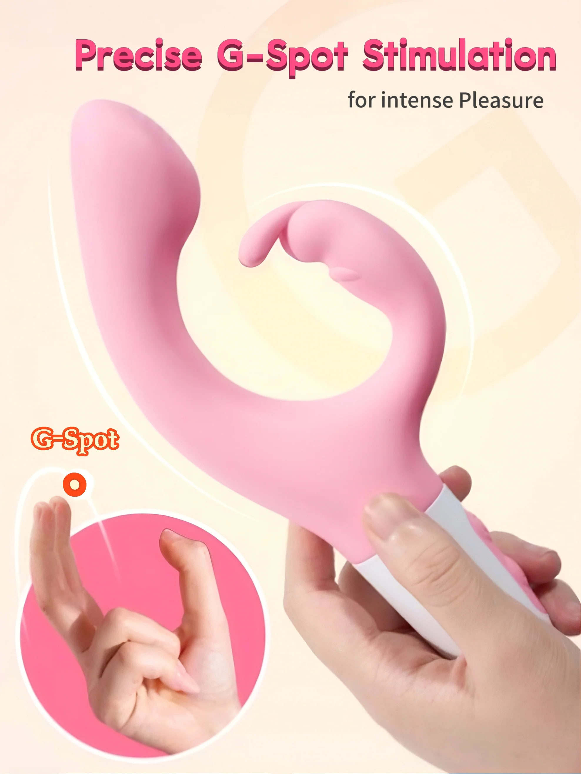 Free Shipping丨Thrusting Rabbit Vibrator for Women with Clitoral Stimulation - Image 2