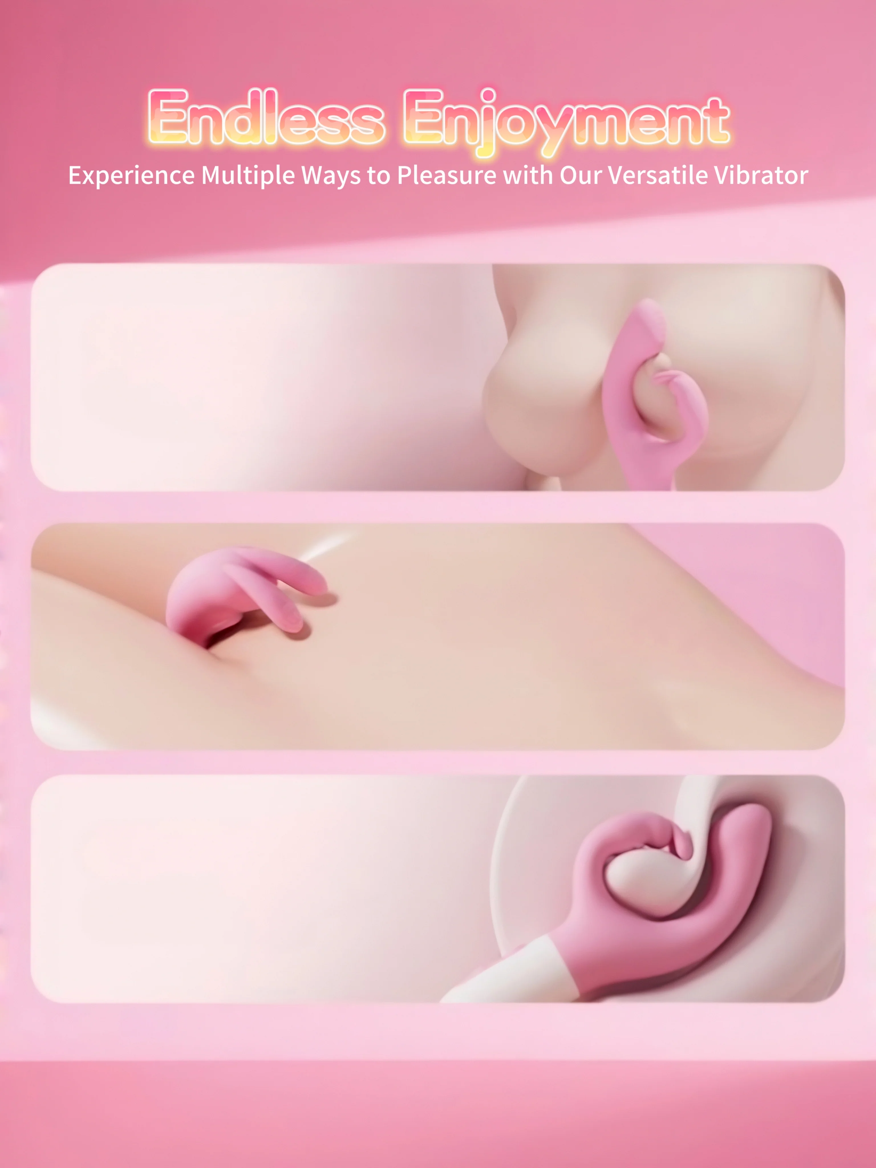 Free Shipping丨Thrusting Rabbit Vibrator for Women with Clitoral Stimulation - Image 4