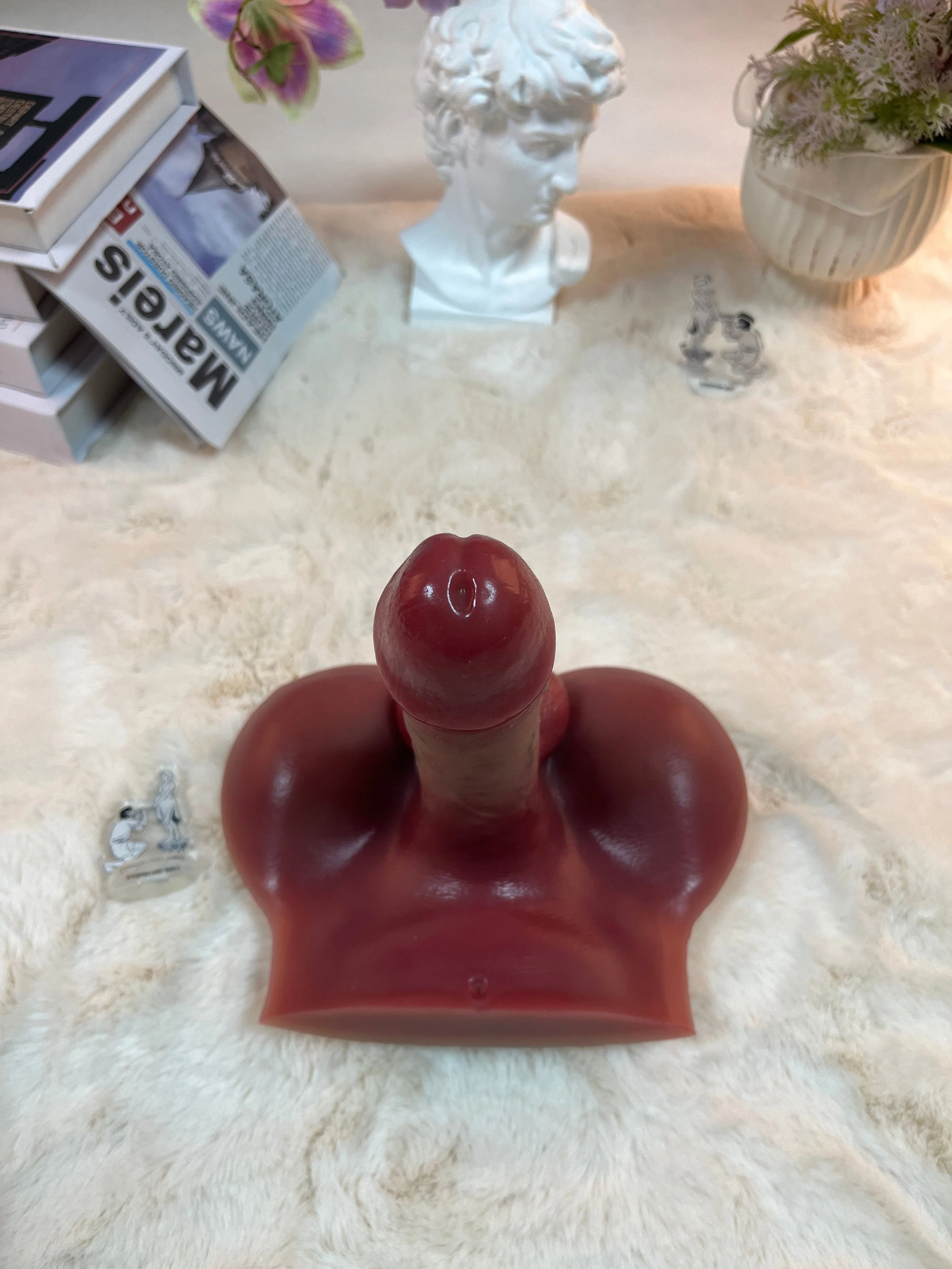 1010g/2.23lb waterproof silicone manual massager designed specifically for women - Image 5